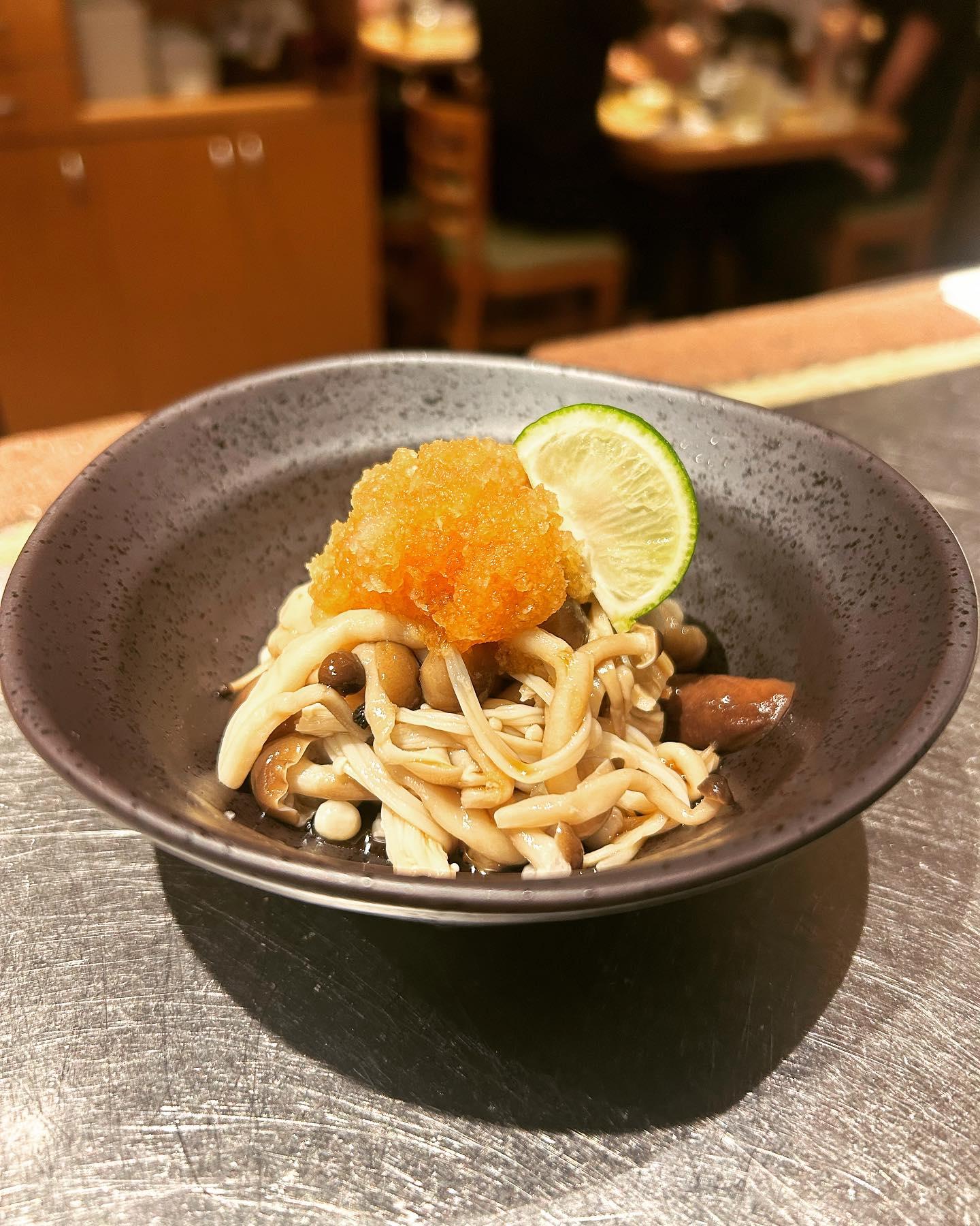 【外苑前×焼き鳥居酒屋】本日のおすすめ「今が旬のきのこ料理」